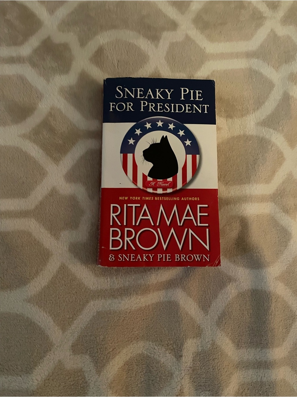 Sneaky Pie for President - Red, White & Blue Cover